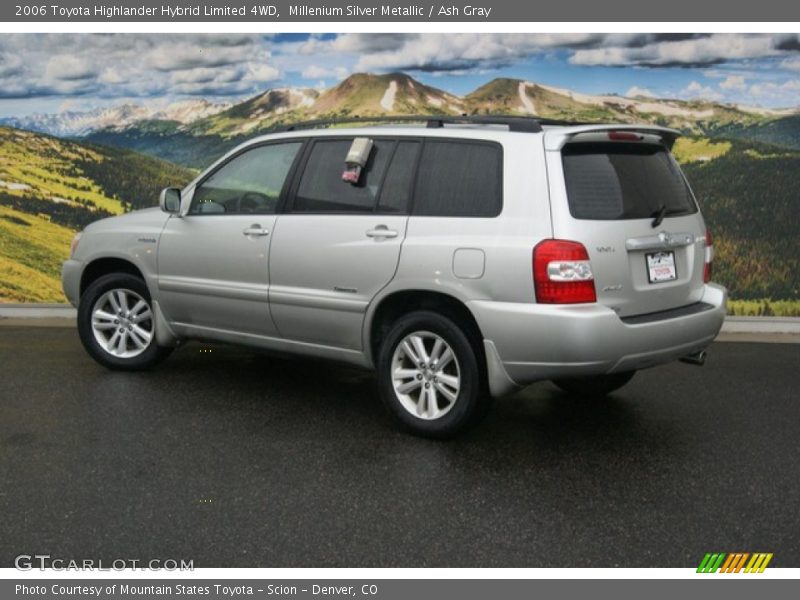 Millenium Silver Metallic / Ash Gray 2006 Toyota Highlander Hybrid Limited 4WD