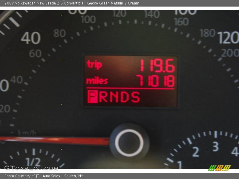 Gecko Green Metallic / Cream 2007 Volkswagen New Beetle 2.5 Convertible