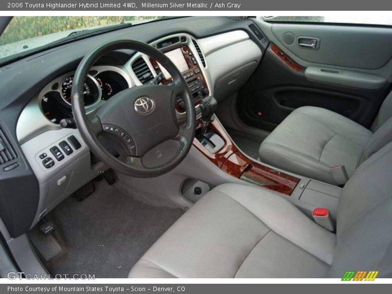 Millenium Silver Metallic / Ash Gray 2006 Toyota Highlander Hybrid Limited 4WD