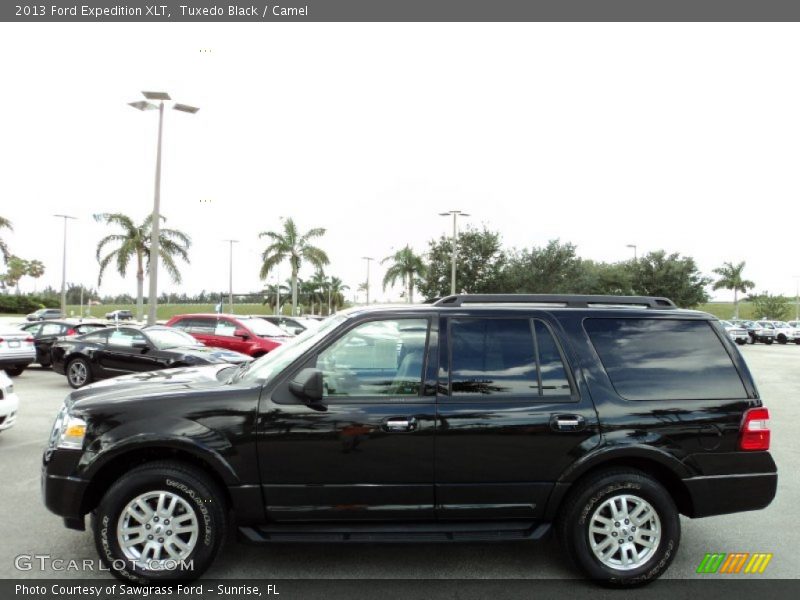 Tuxedo Black / Camel 2013 Ford Expedition XLT