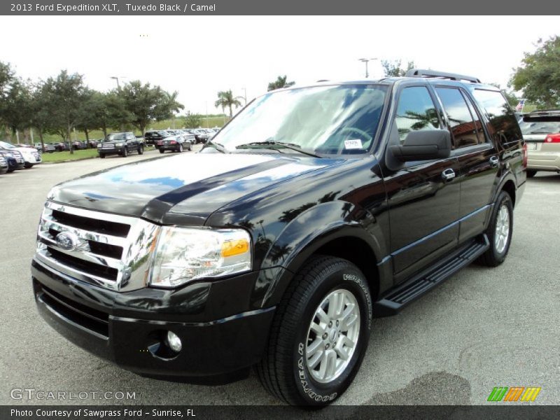 Tuxedo Black / Camel 2013 Ford Expedition XLT