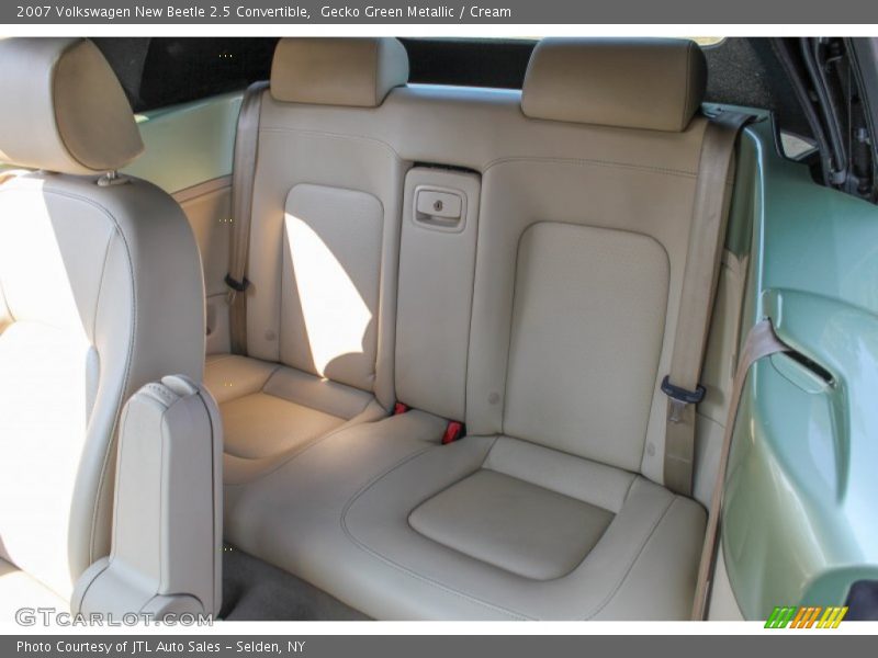 Gecko Green Metallic / Cream 2007 Volkswagen New Beetle 2.5 Convertible