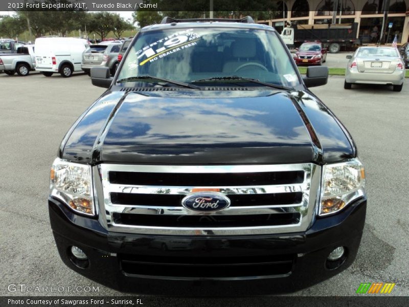 Tuxedo Black / Camel 2013 Ford Expedition XLT