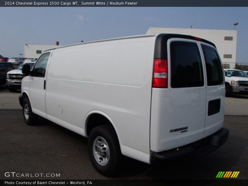 Summit White / Medium Pewter 2014 Chevrolet Express 1500 Cargo WT