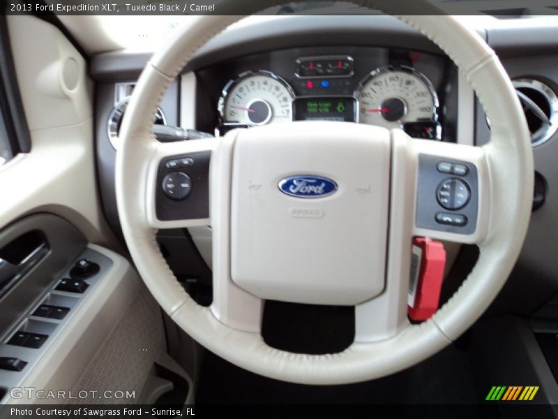 Tuxedo Black / Camel 2013 Ford Expedition XLT