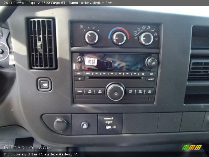 Summit White / Medium Pewter 2014 Chevrolet Express 1500 Cargo WT