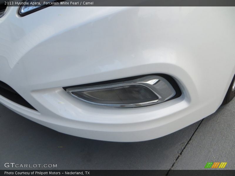 Porcelain White Pearl / Camel 2013 Hyundai Azera