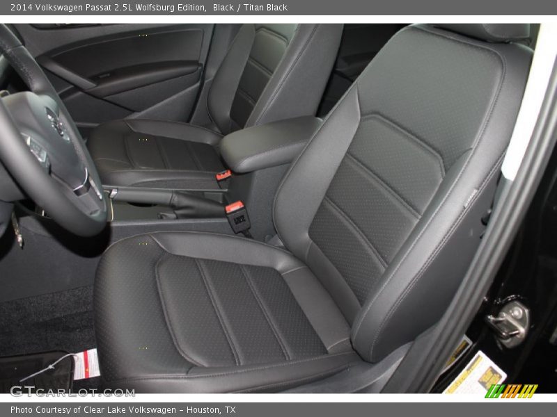 Black / Titan Black 2014 Volkswagen Passat 2.5L Wolfsburg Edition