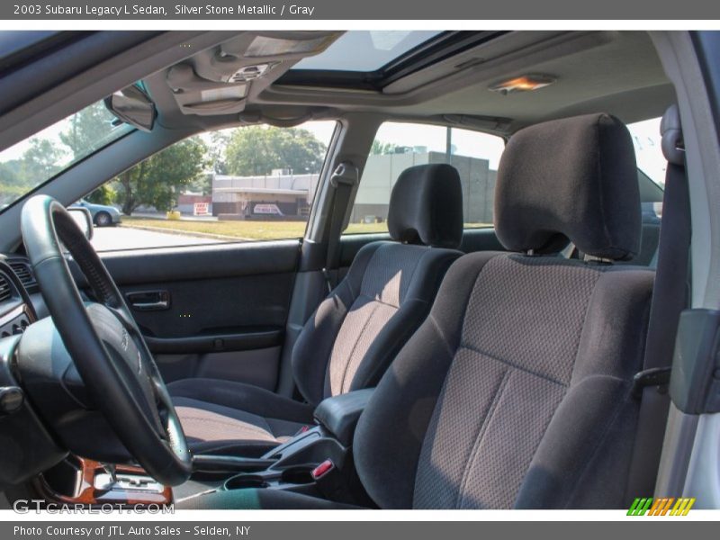 Silver Stone Metallic / Gray 2003 Subaru Legacy L Sedan