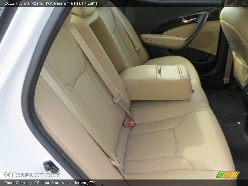 Porcelain White Pearl / Camel 2013 Hyundai Azera