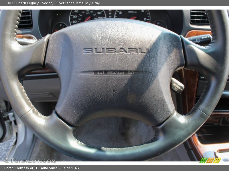 Silver Stone Metallic / Gray 2003 Subaru Legacy L Sedan