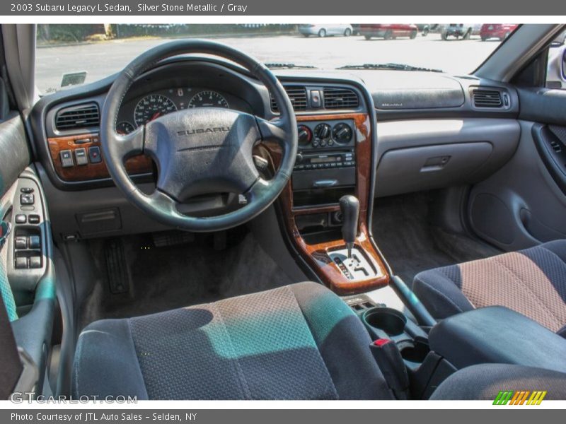 Silver Stone Metallic / Gray 2003 Subaru Legacy L Sedan