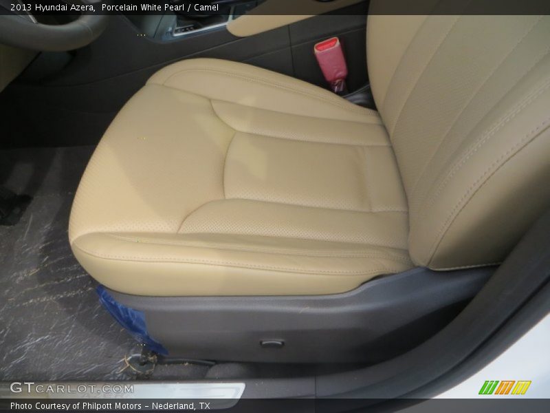 Porcelain White Pearl / Camel 2013 Hyundai Azera
