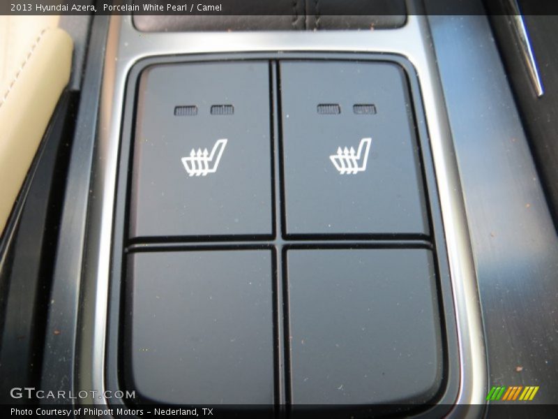 Porcelain White Pearl / Camel 2013 Hyundai Azera