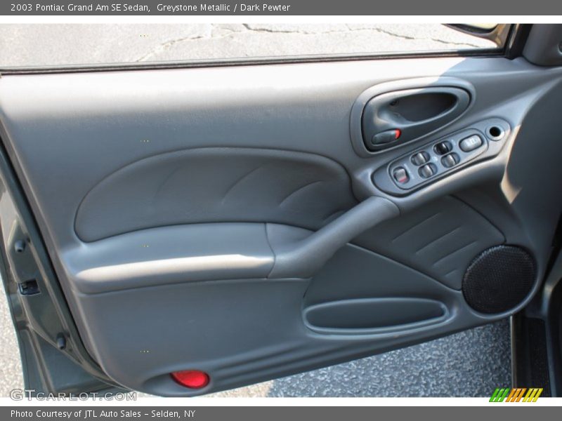 Greystone Metallic / Dark Pewter 2003 Pontiac Grand Am SE Sedan
