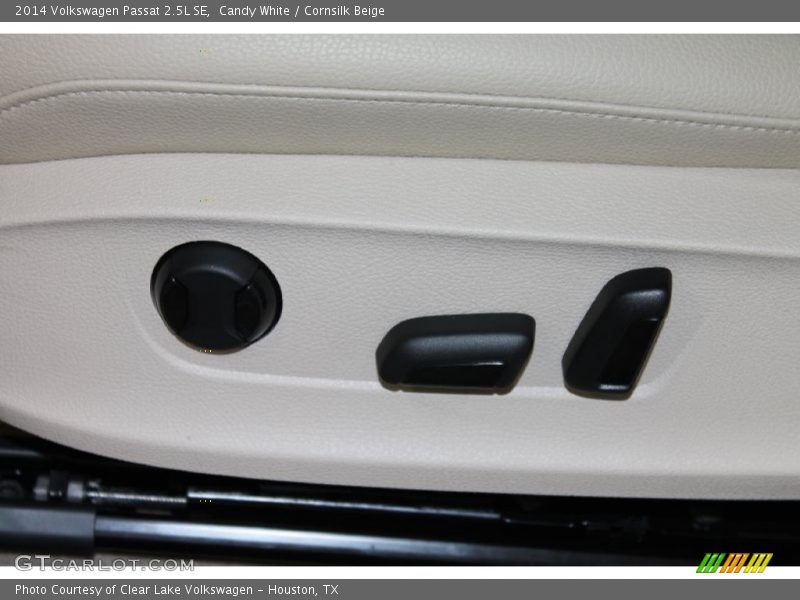 Candy White / Cornsilk Beige 2014 Volkswagen Passat 2.5L SE
