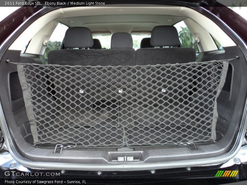 Ebony Black / Medium Light Stone 2011 Ford Edge SEL