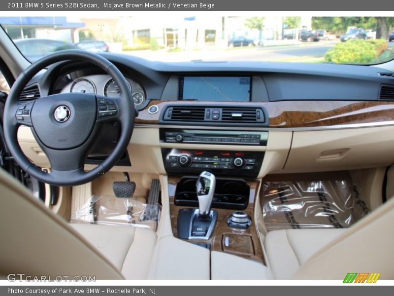 Mojave Brown Metallic / Venetian Beige 2011 BMW 5 Series 528i Sedan