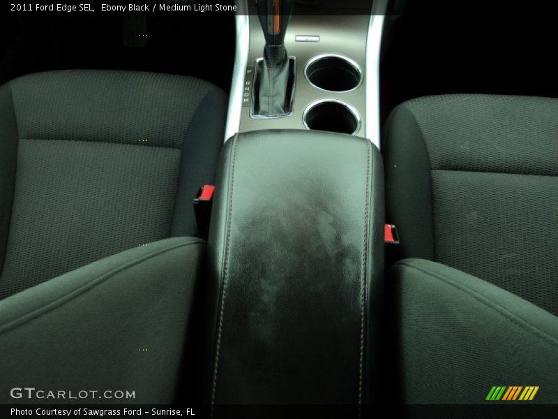 Ebony Black / Medium Light Stone 2011 Ford Edge SEL