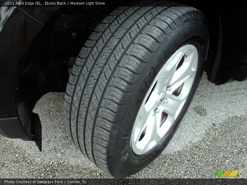 Ebony Black / Medium Light Stone 2011 Ford Edge SEL