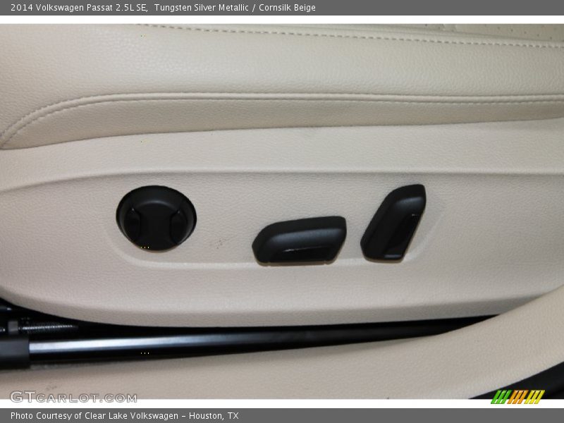 Tungsten Silver Metallic / Cornsilk Beige 2014 Volkswagen Passat 2.5L SE