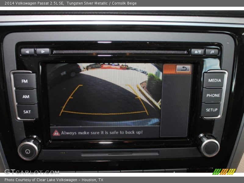 Tungsten Silver Metallic / Cornsilk Beige 2014 Volkswagen Passat 2.5L SE