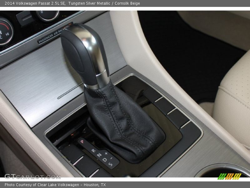 Tungsten Silver Metallic / Cornsilk Beige 2014 Volkswagen Passat 2.5L SE