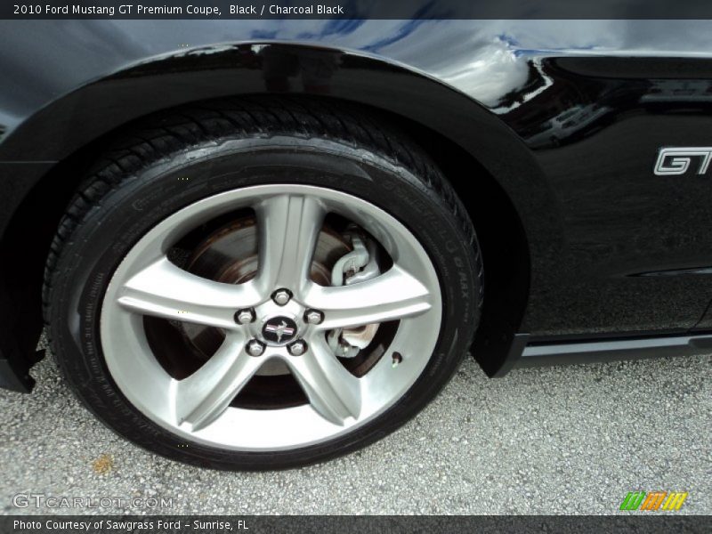 Black / Charcoal Black 2010 Ford Mustang GT Premium Coupe
