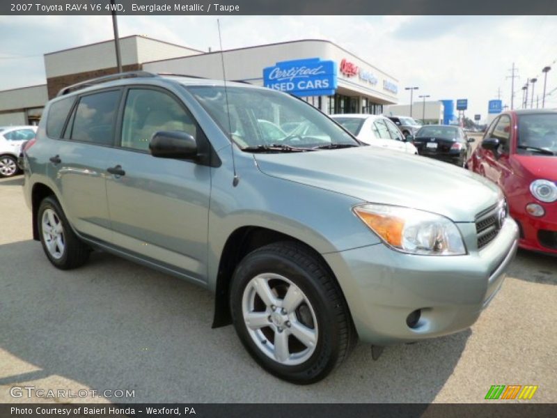 Everglade Metallic / Taupe 2007 Toyota RAV4 V6 4WD