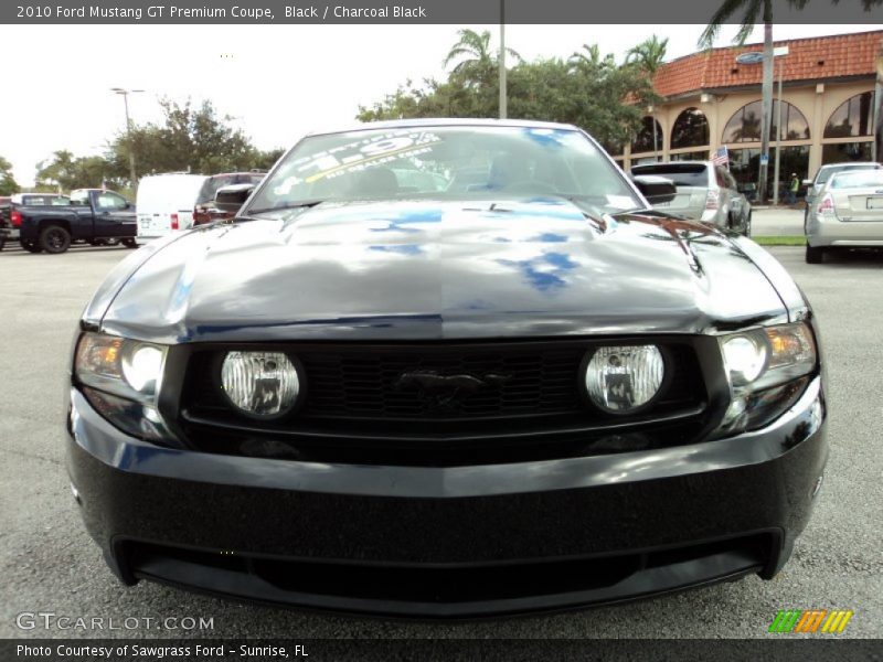 Black / Charcoal Black 2010 Ford Mustang GT Premium Coupe