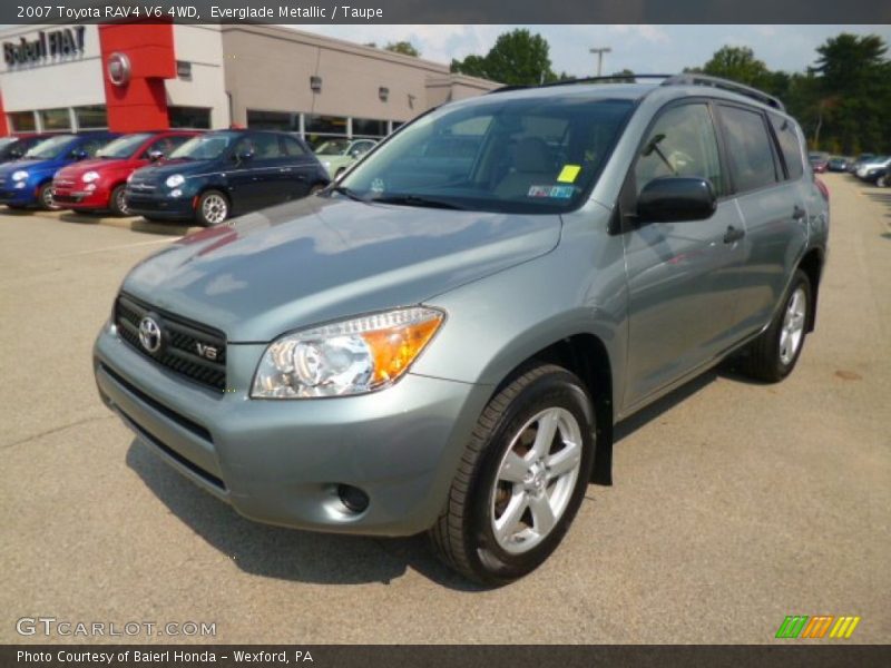 Everglade Metallic / Taupe 2007 Toyota RAV4 V6 4WD