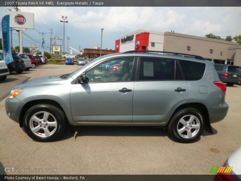 Everglade Metallic / Taupe 2007 Toyota RAV4 V6 4WD