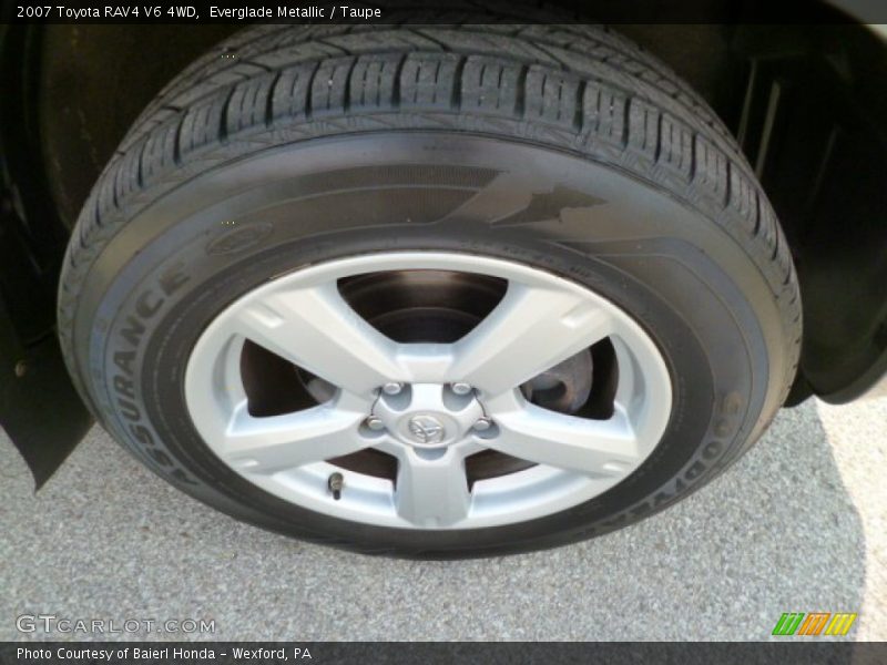 Everglade Metallic / Taupe 2007 Toyota RAV4 V6 4WD