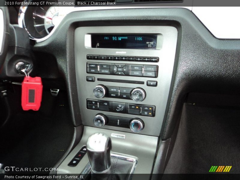 Black / Charcoal Black 2010 Ford Mustang GT Premium Coupe
