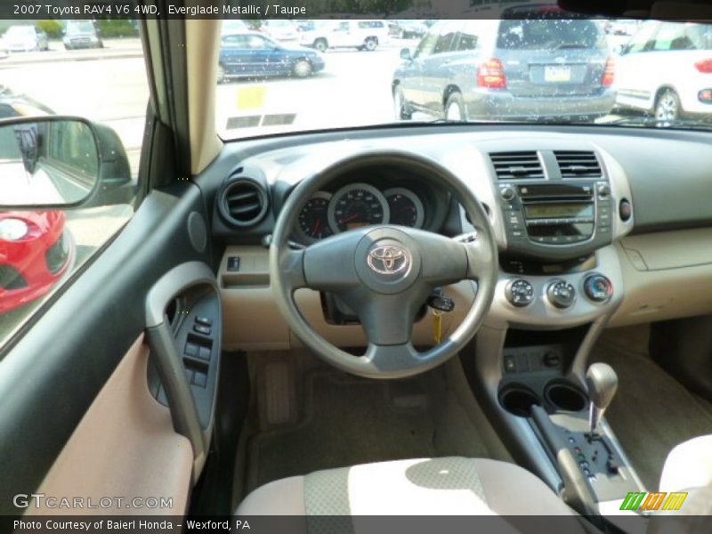 Everglade Metallic / Taupe 2007 Toyota RAV4 V6 4WD