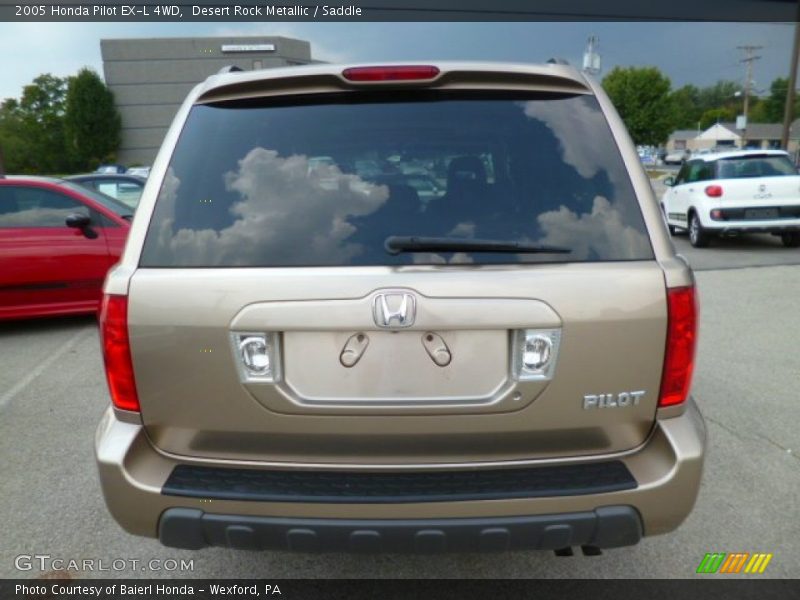 Desert Rock Metallic / Saddle 2005 Honda Pilot EX-L 4WD