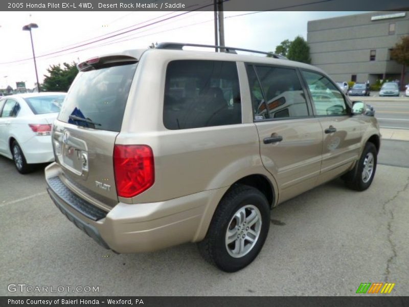 Desert Rock Metallic / Saddle 2005 Honda Pilot EX-L 4WD