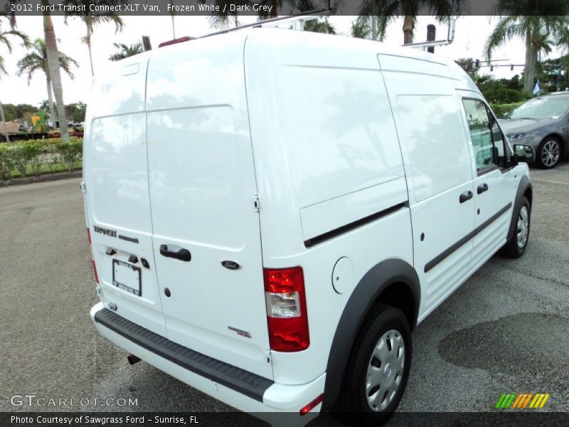 Frozen White / Dark Grey 2012 Ford Transit Connect XLT Van