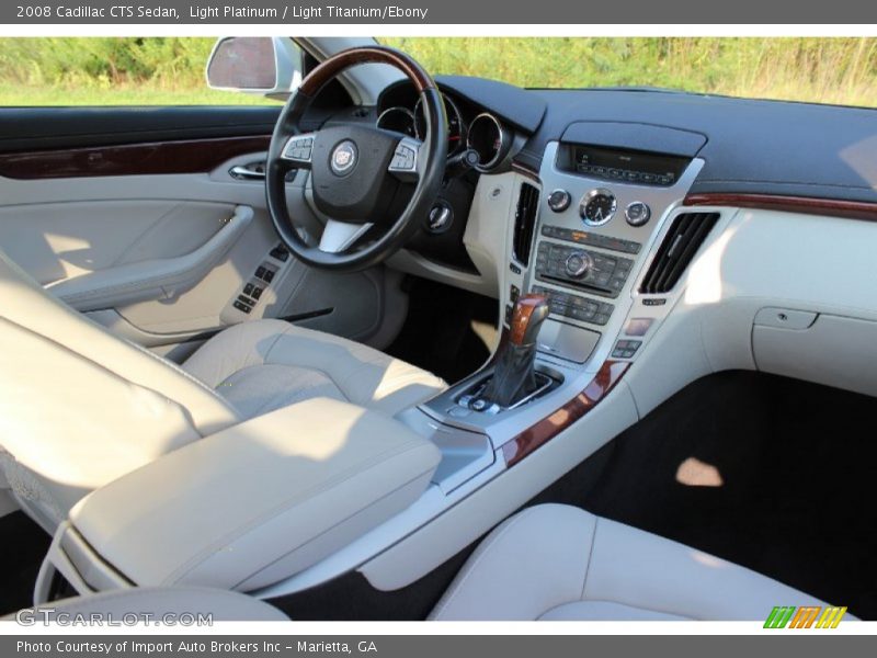 Light Platinum / Light Titanium/Ebony 2008 Cadillac CTS Sedan