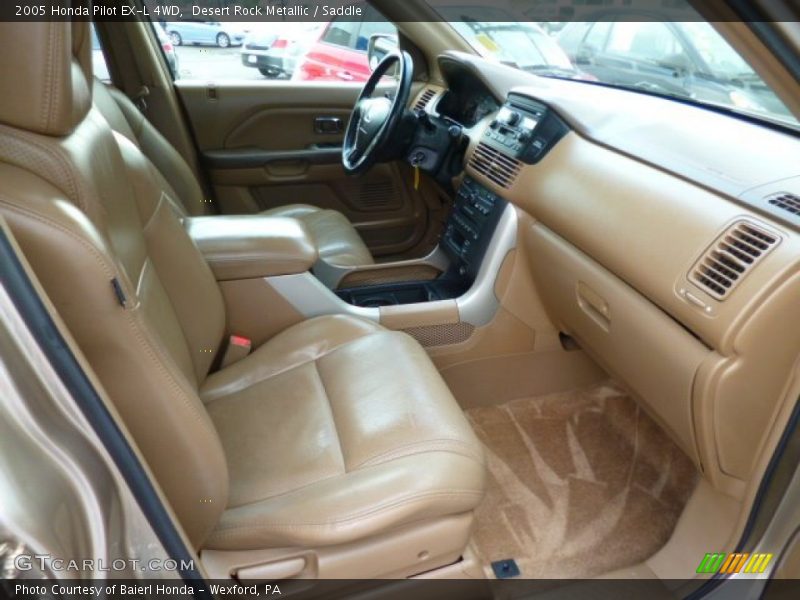 Desert Rock Metallic / Saddle 2005 Honda Pilot EX-L 4WD