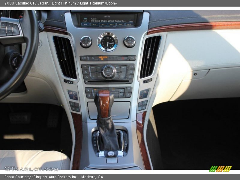 Light Platinum / Light Titanium/Ebony 2008 Cadillac CTS Sedan
