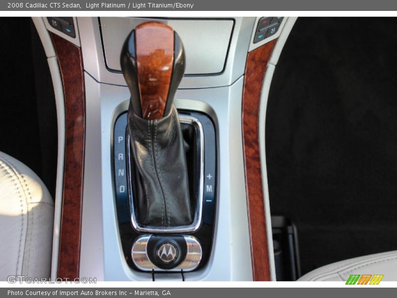 Light Platinum / Light Titanium/Ebony 2008 Cadillac CTS Sedan