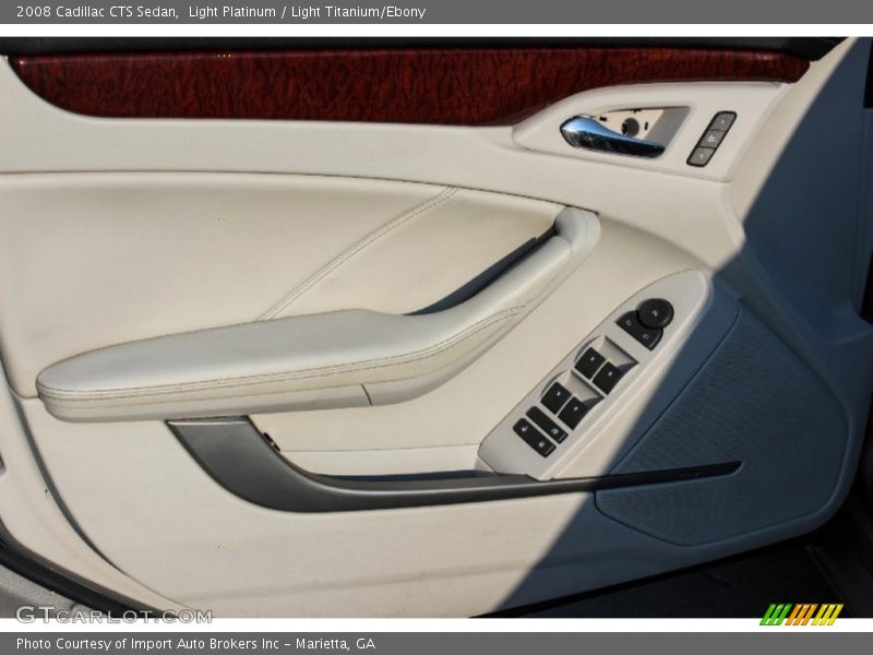 Light Platinum / Light Titanium/Ebony 2008 Cadillac CTS Sedan