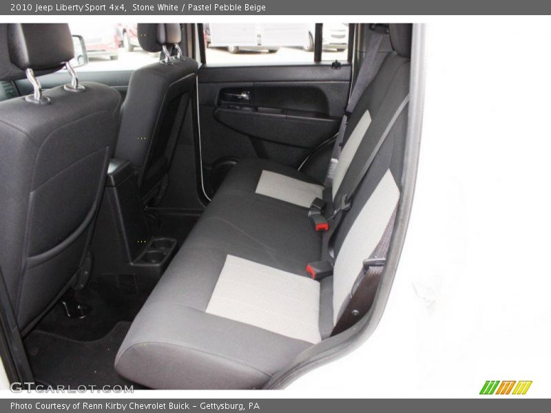 Stone White / Pastel Pebble Beige 2010 Jeep Liberty Sport 4x4