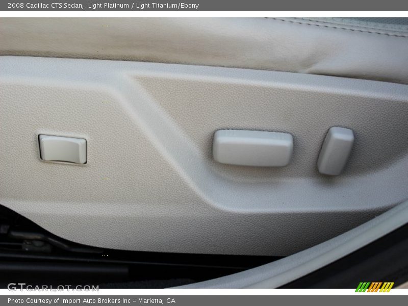 Light Platinum / Light Titanium/Ebony 2008 Cadillac CTS Sedan
