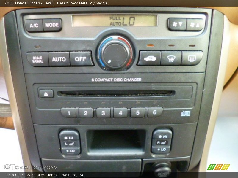 Desert Rock Metallic / Saddle 2005 Honda Pilot EX-L 4WD