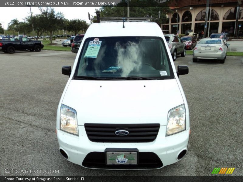Frozen White / Dark Grey 2012 Ford Transit Connect XLT Van