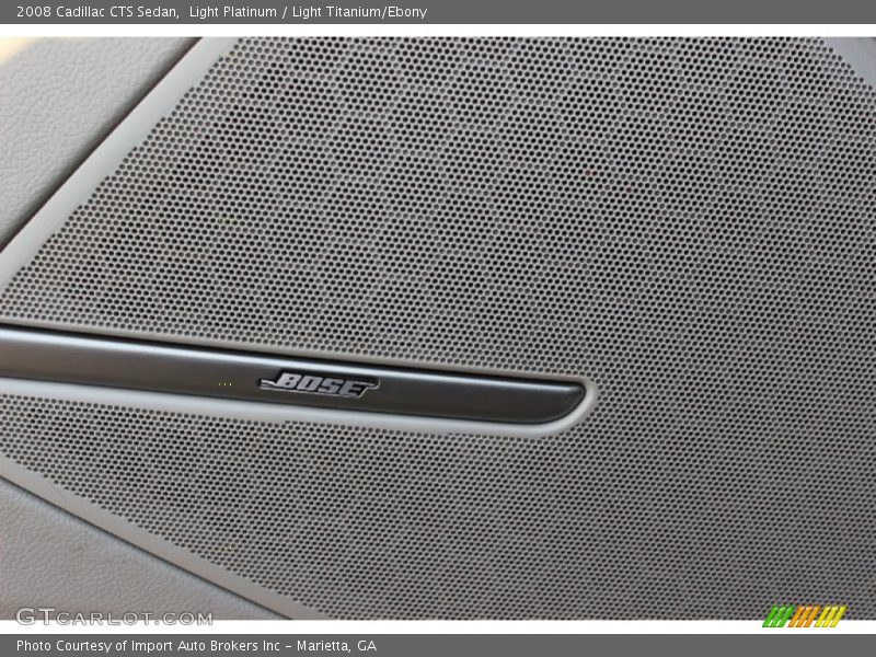 Light Platinum / Light Titanium/Ebony 2008 Cadillac CTS Sedan