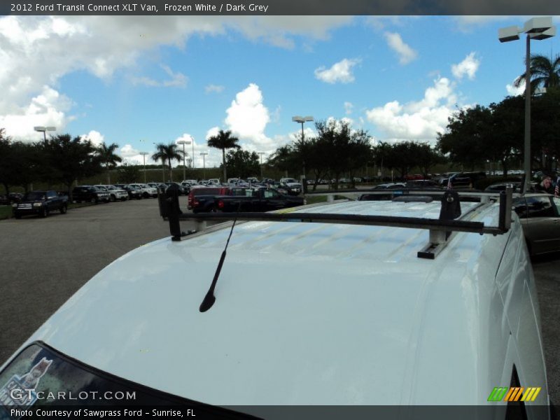 Frozen White / Dark Grey 2012 Ford Transit Connect XLT Van