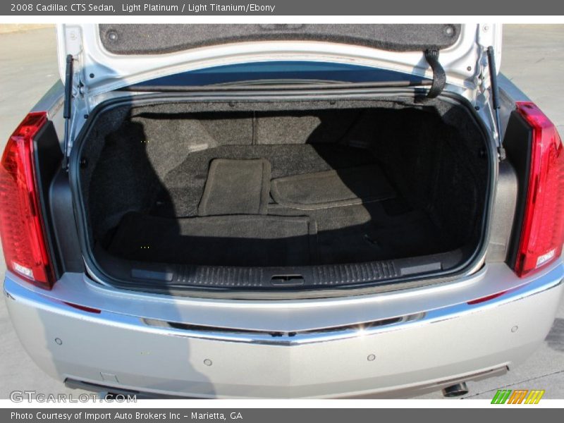 Light Platinum / Light Titanium/Ebony 2008 Cadillac CTS Sedan